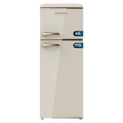 Cecotec Bolero CoolMarket 2d Origin 215 Beige E Frigorífico dos