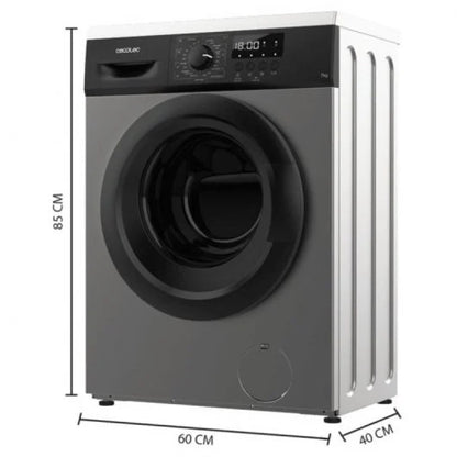Lavadora Cecotec Bolero DressCode 7000 7kg 1200 rpm 23 Programas D 85 cm