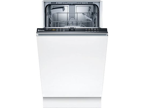 Lavavajillas integrable - Balay 3VT4031NA, 10 servicios, 4 programas, 44.8 cm, Home Connect, Infolight, Sin panelar