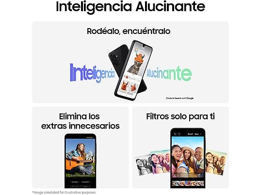 Móvil - Samsung Galaxy A26 5G, Menta, 128 GB, 6 GB RAM