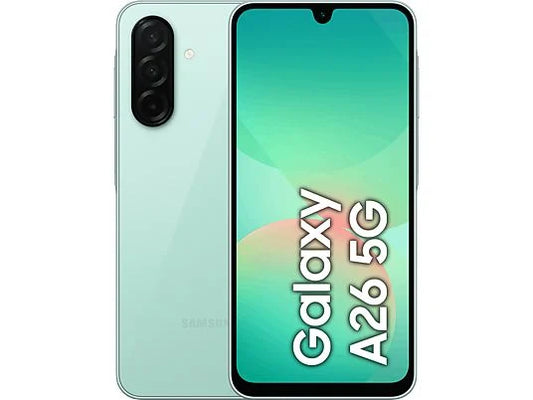 Móvil - Samsung Galaxy A26 5G, Menta, 128 GB, 6 GB RAM