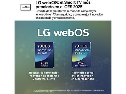 TV LED 32 - LG 32LR60006LA, Full-HD, Procesador Inteligente α5 AI Processor Gen6, Smart TV, DVB-T2 (H.265), Negro