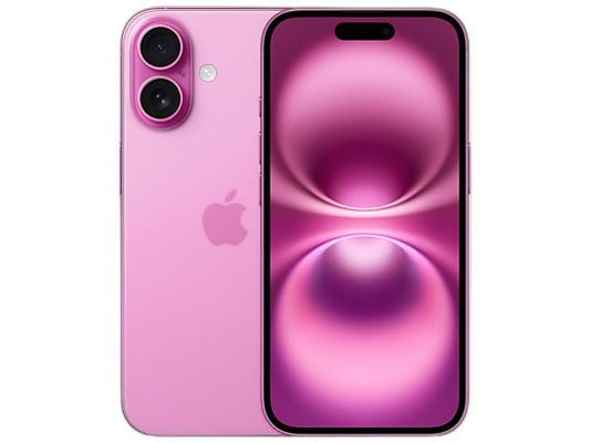 Apple iPhone 16, Rosa, 128 GB, 5G, 6.1  OLED Super Retina XDR, Chip A18 Bionic, iOS