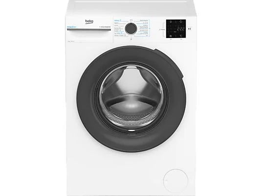 Lavadora carga frontal - Beko Energy Spin VBM3WFT39413WA, 9 kg, 1400 rpm, 15 programas, Motor ProSmart Inverter, Blanco