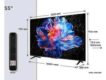 TV LED 43 - Samsung TU43U7025FKXXC, UHD 4K, Procesador Crystal 4K, Smart TV, Negro