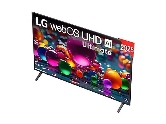 TV LED 43 - LG 43UA75006LA, UHD 4K, Procesador Inteligente α7 AI Processor 4K Gen8, Smart TV, DVB-T2 (H.265), Charcoal Black