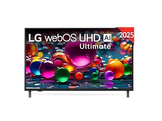 TV LED 55 - LG 55UA75006LA, UHD 4K, Procesador Inteligente α7 AI Processor 4K Gen8, Smart TV, DVB-T2 (H.265), Charcoal Black