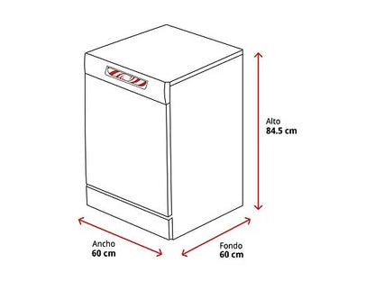 Lavavajillas - Balay 3VS572IP, 13 servicios, 5 Programas, Función pausa + carga, Rackmatic,Inox