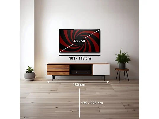 TV LED 50 - LG 50UA75006LA, UHD 4K, Procesador Inteligente α7 AI Processor 4K Gen8, Smart TV, DVB-T2 (H.265), Charcoal Black